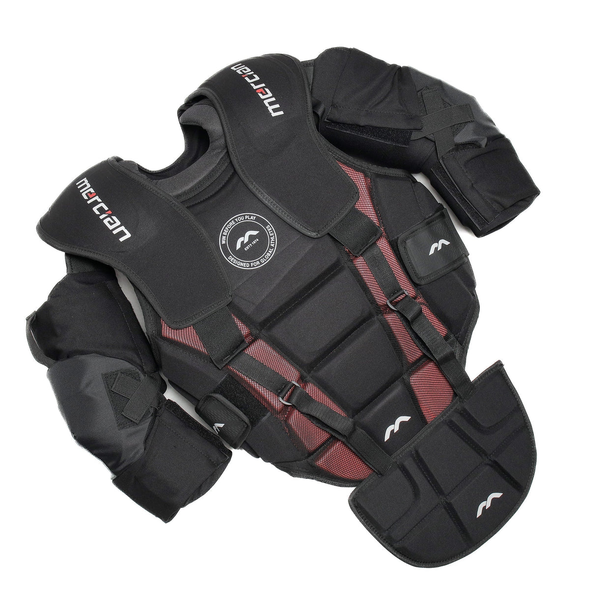 Goalkeeping body armour CP52 front view angled