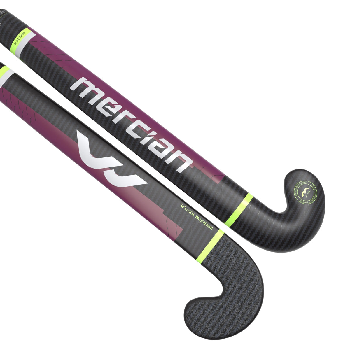 HSELCF9525PRO Hockey Stick ELITE CF95 Pro_Large Head Front and Back