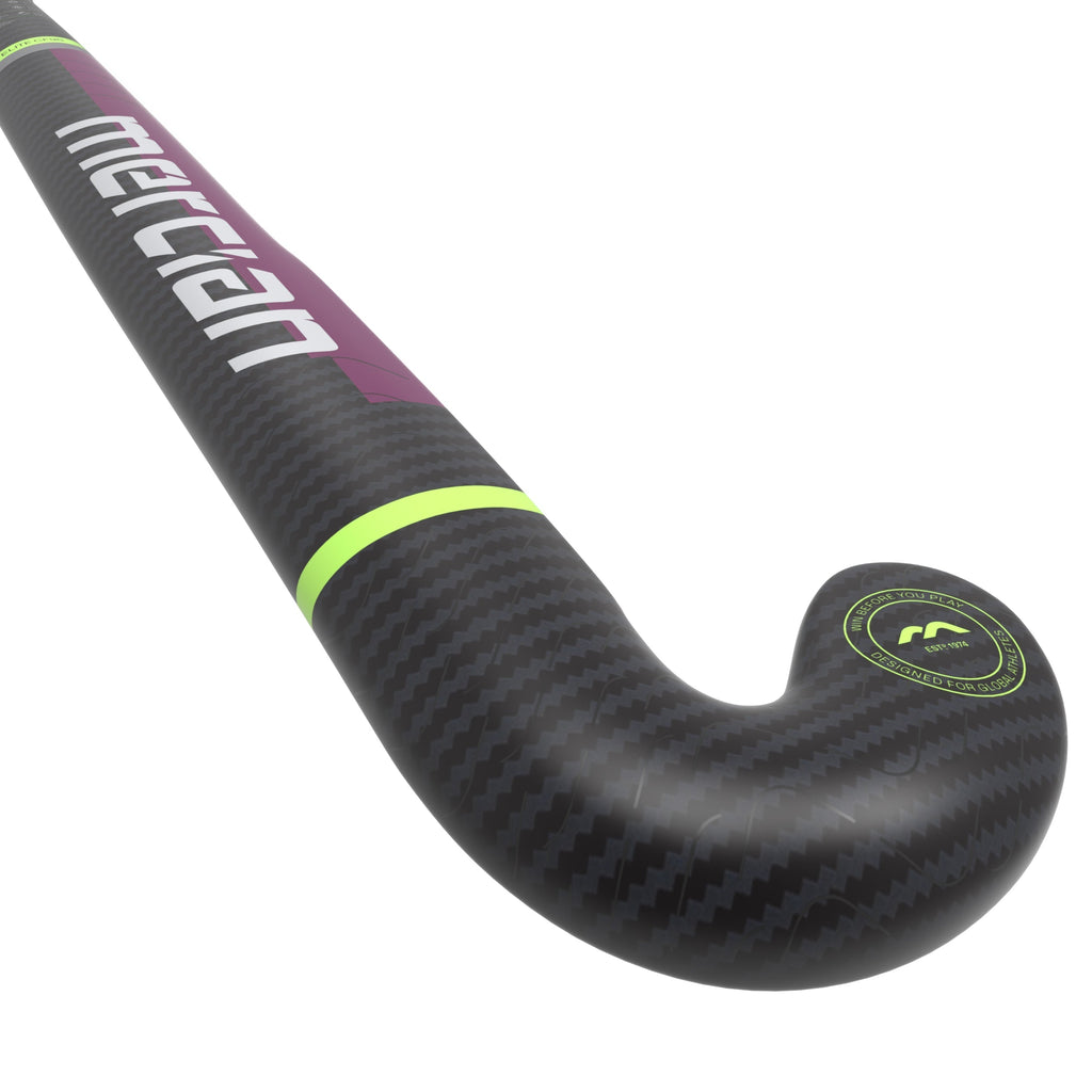HSELCF9525XTR Hockey Stick Elite CF95XTR_Angled Half Rear Shaft