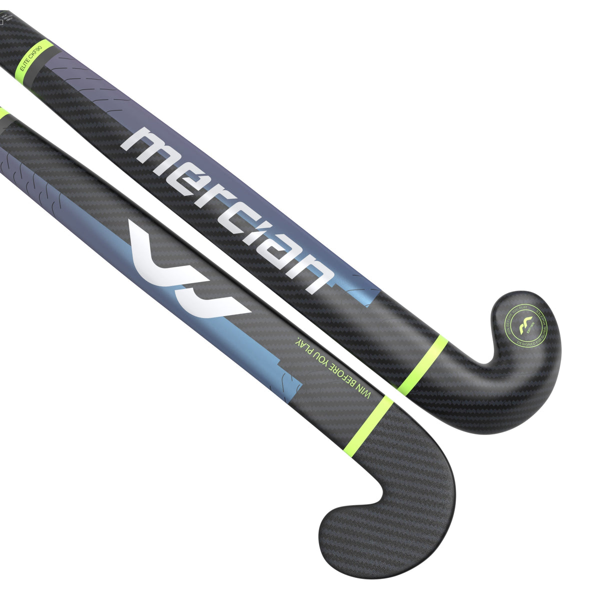 HSELCKF9025ULT Hockey Stick Elite CKF90 Ultimate_Large Head Front and Back