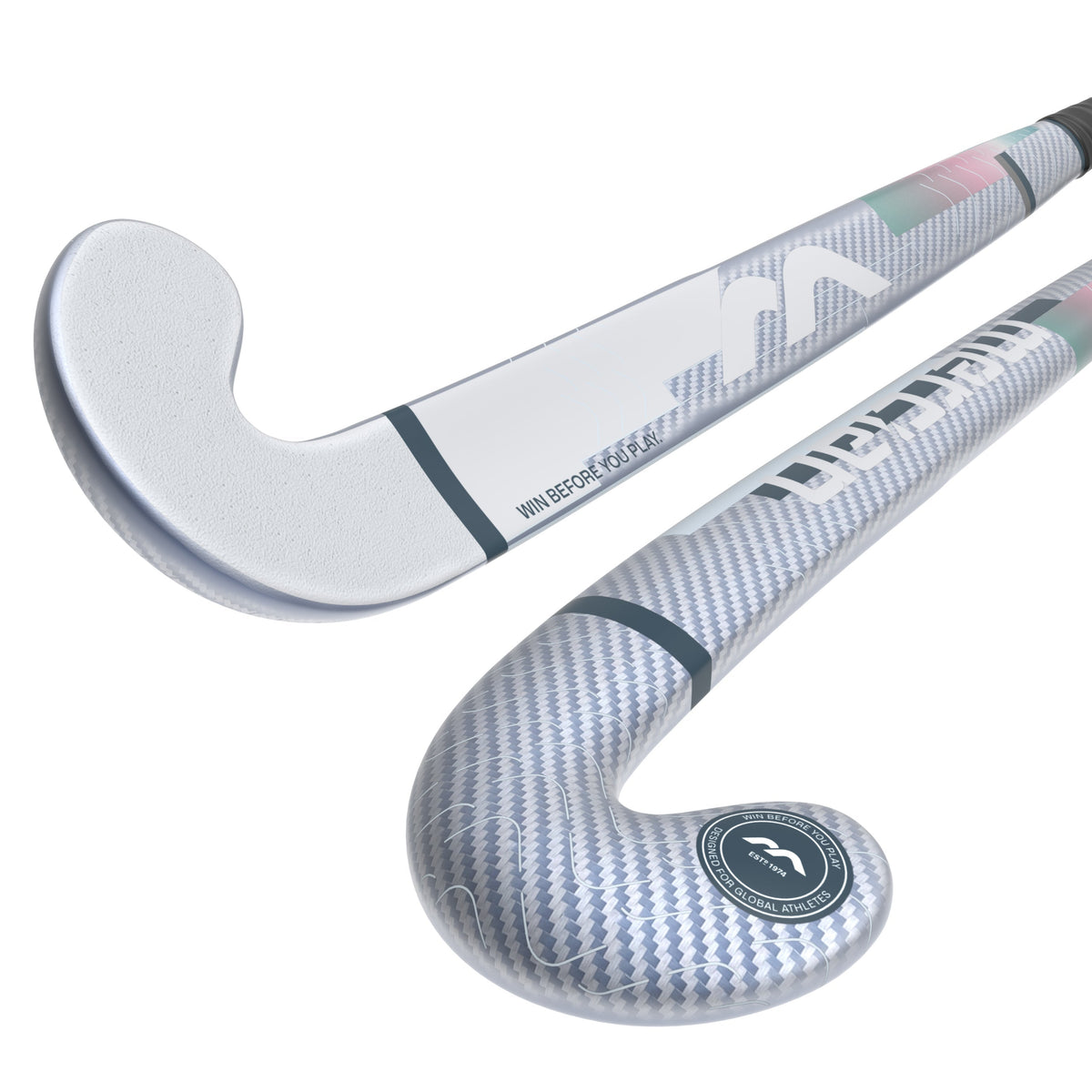 HSEVCKF5525XTR Hockey Stick EVOLUTION CKF55XT_LightGray_2 Sticks Angled Head to Handle
