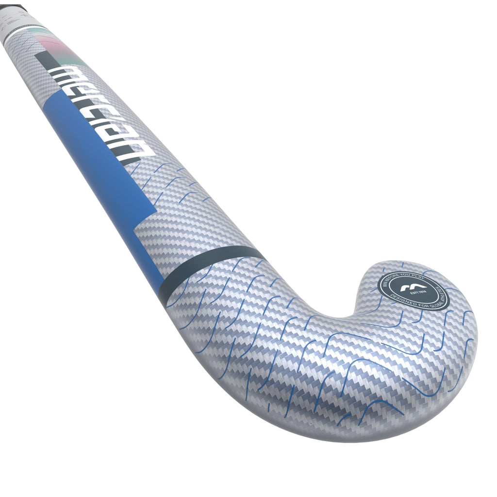 HSEVCKF6525PRO Hockey Stick EVOLUTION CKF65 Pro_Blue_Angled Half Rear Shaft