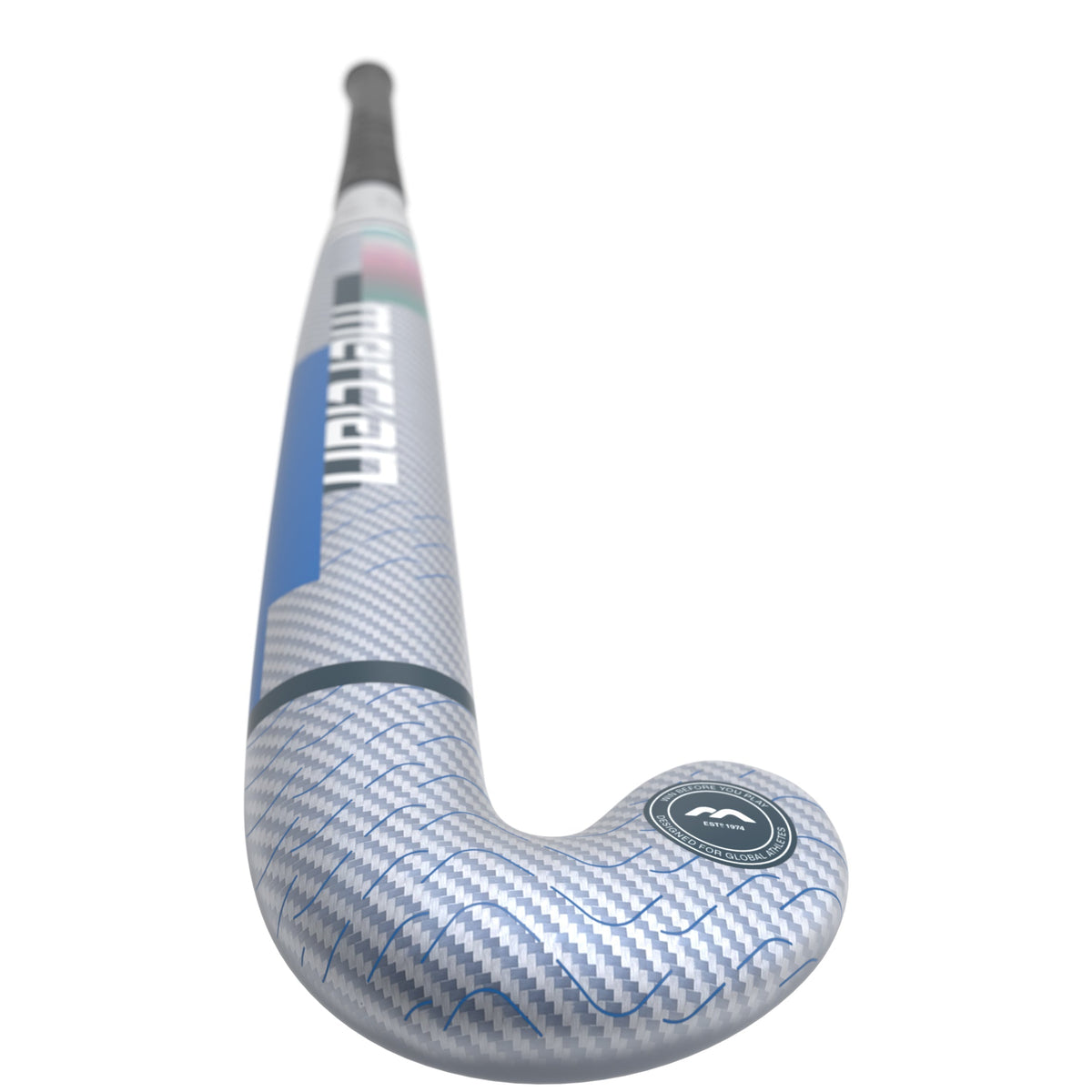 HSEVCKF6525PRO Hockey Stick EVOLUTION CKF65 Pro_Blue_Full Length Rear Head to Handle