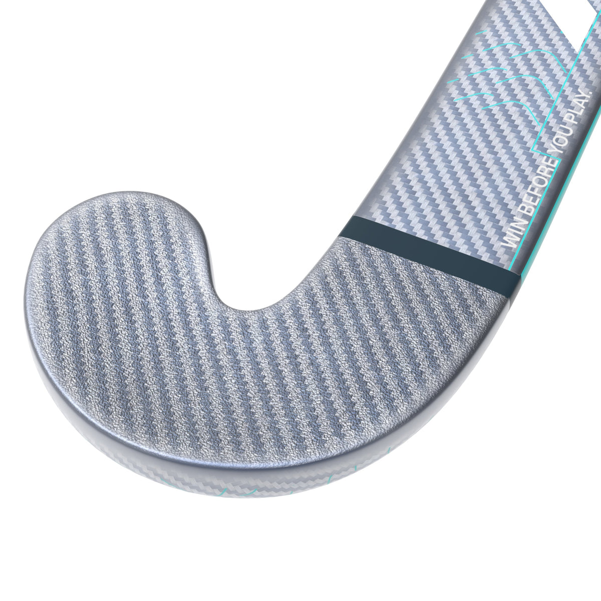 HSEVCKF7525DSH Hockey Stick EVOLUTIONCKF75_DSH_Teal_Dish Face