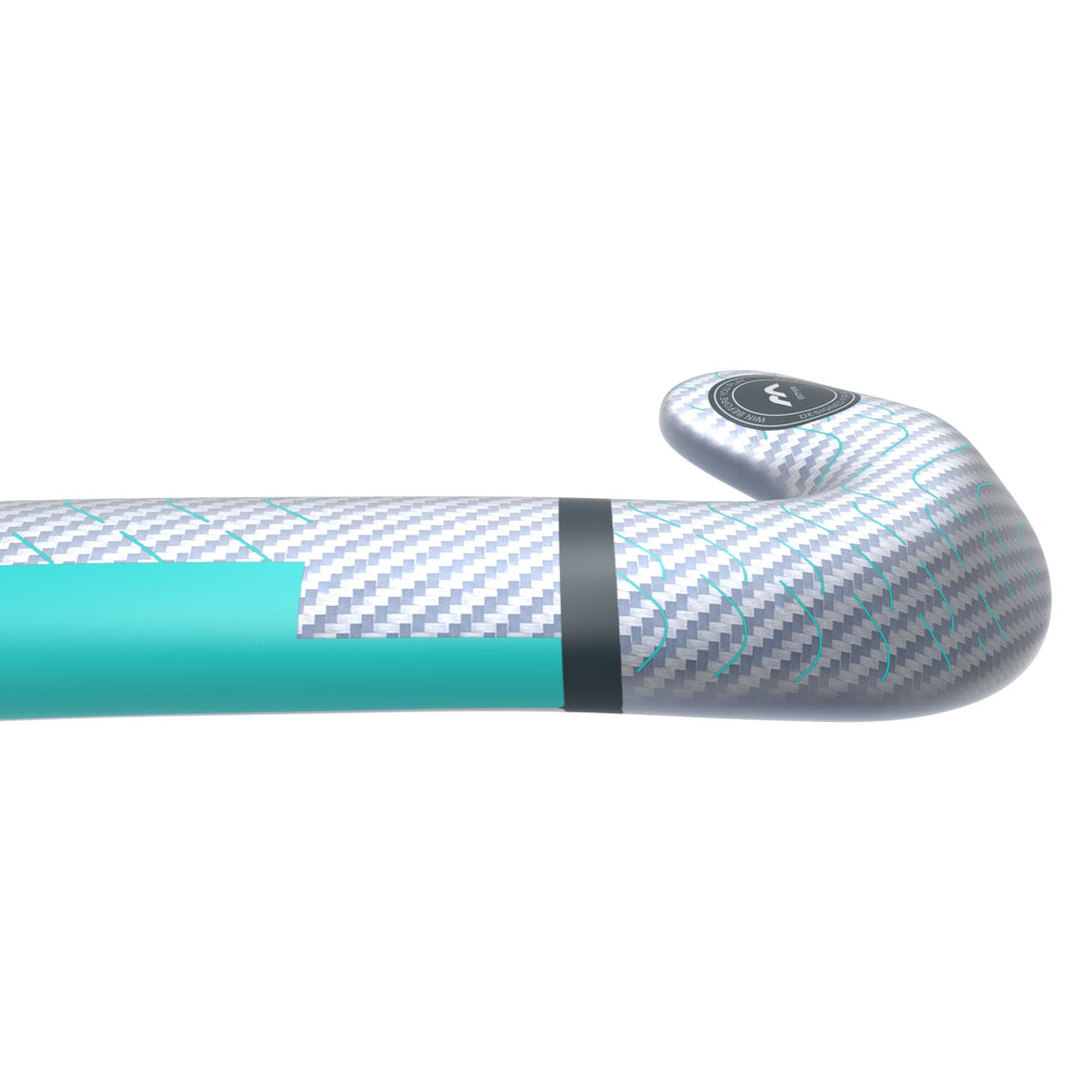 HSEVCKF7525ULT Hockey Stick EVOLUTION CKF75 UltimateV2_Teal_Head Shape