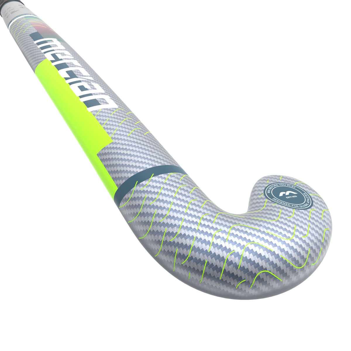 HSEVCKF8525PRO Hockey Stick EVOLUTION CKF85_Pro_Neon_Dish_Angled Half Rear Shaft