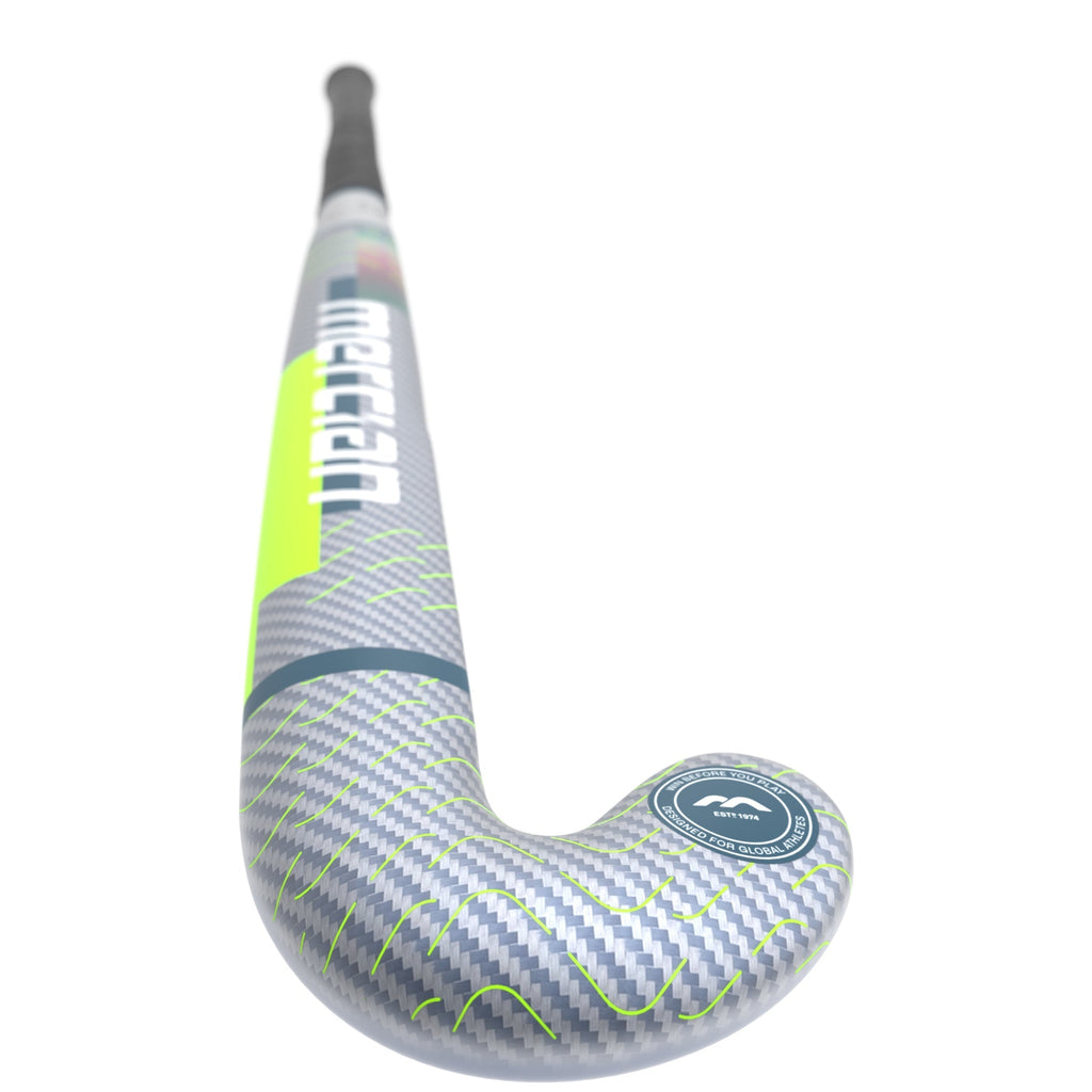 HSEVCKF8525XT Hockey Stick REVOLUTION CKF85_XT_Neon_Full Length Rear Head to Handle