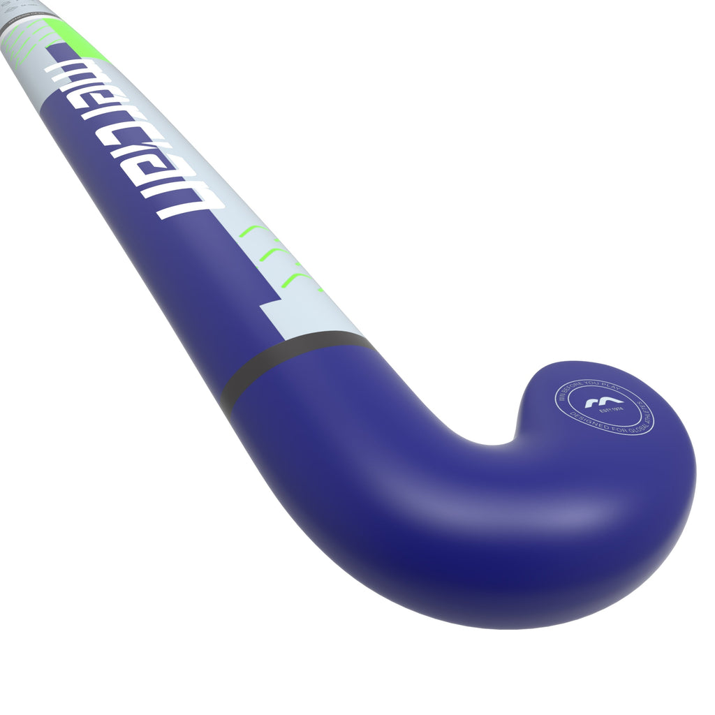 HSGECF2525PRO Hockey Stick NVY CF25 Problue_Angled Half Rear Shaft