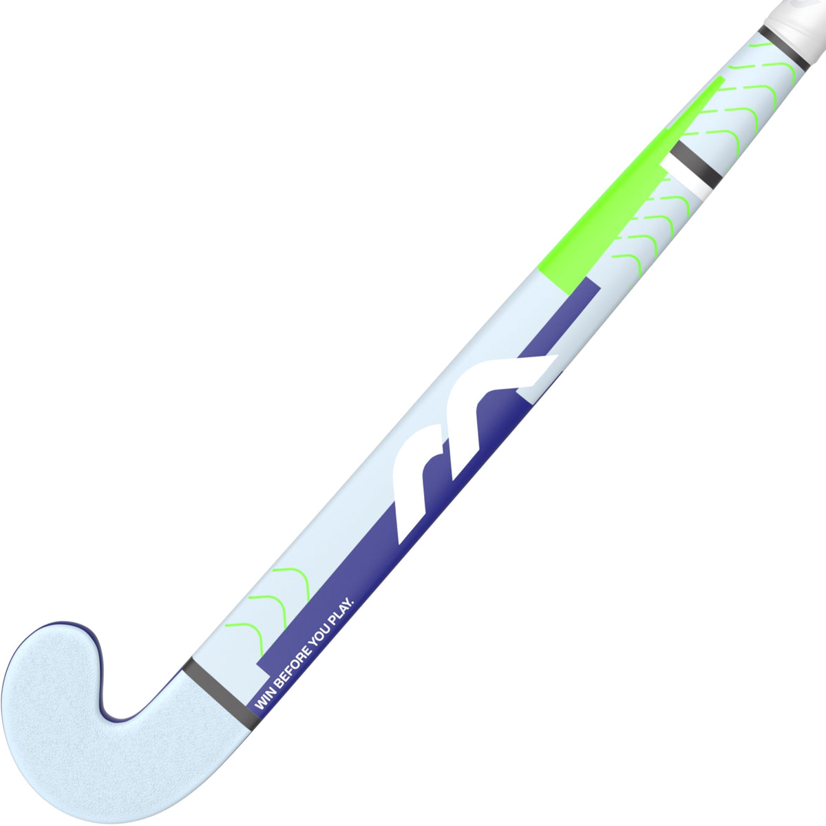 HSGECF2525PRO Hockey Stick NVY CF25 Problue_Flat Front HALF