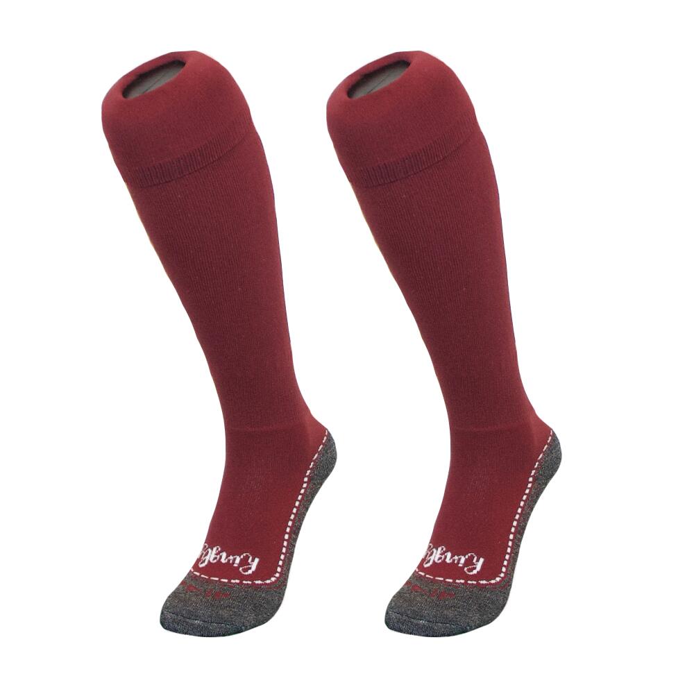 Maroon Socks
