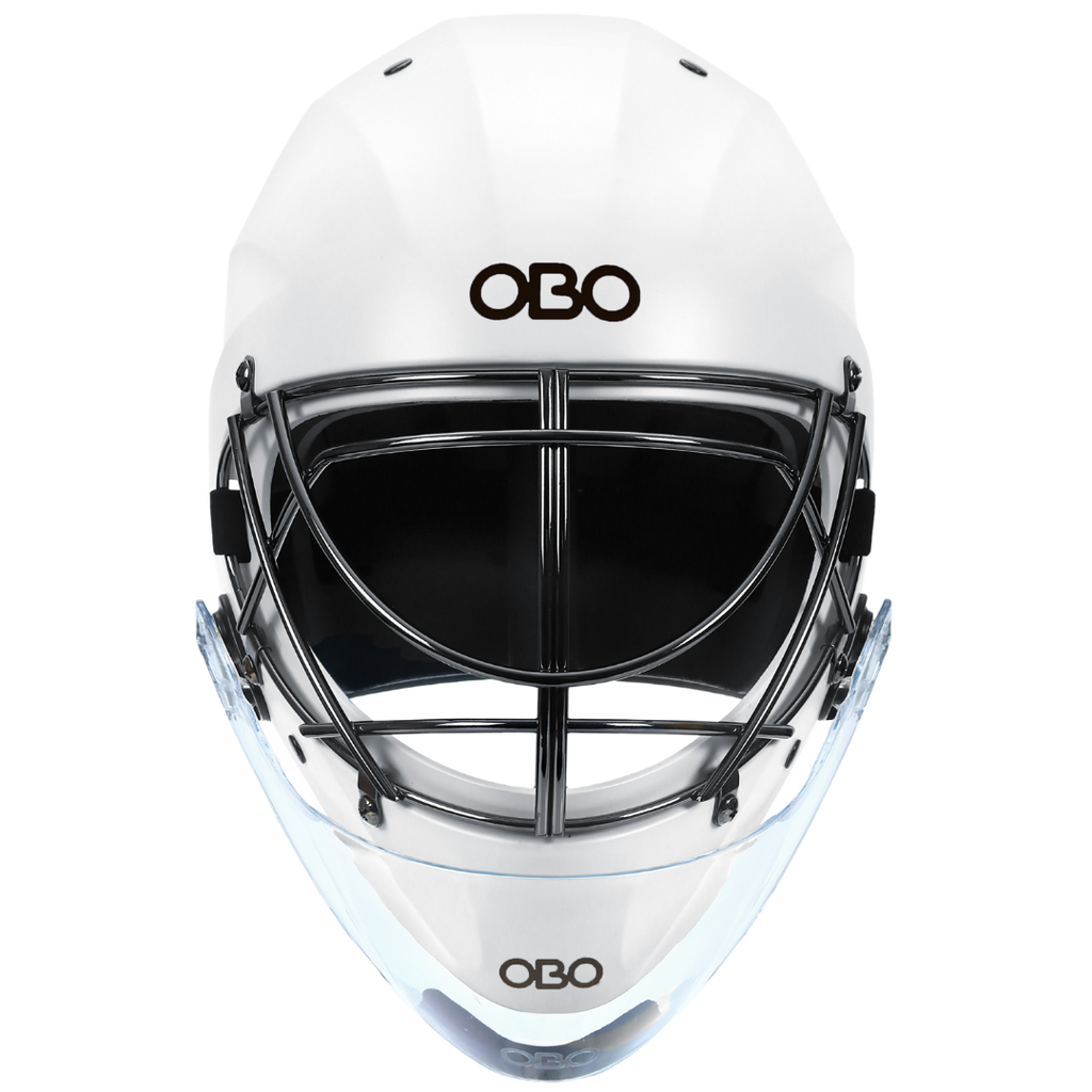 ABS Helmet White with Throat Guard