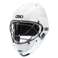 ABS Helmet White with Throat Guard