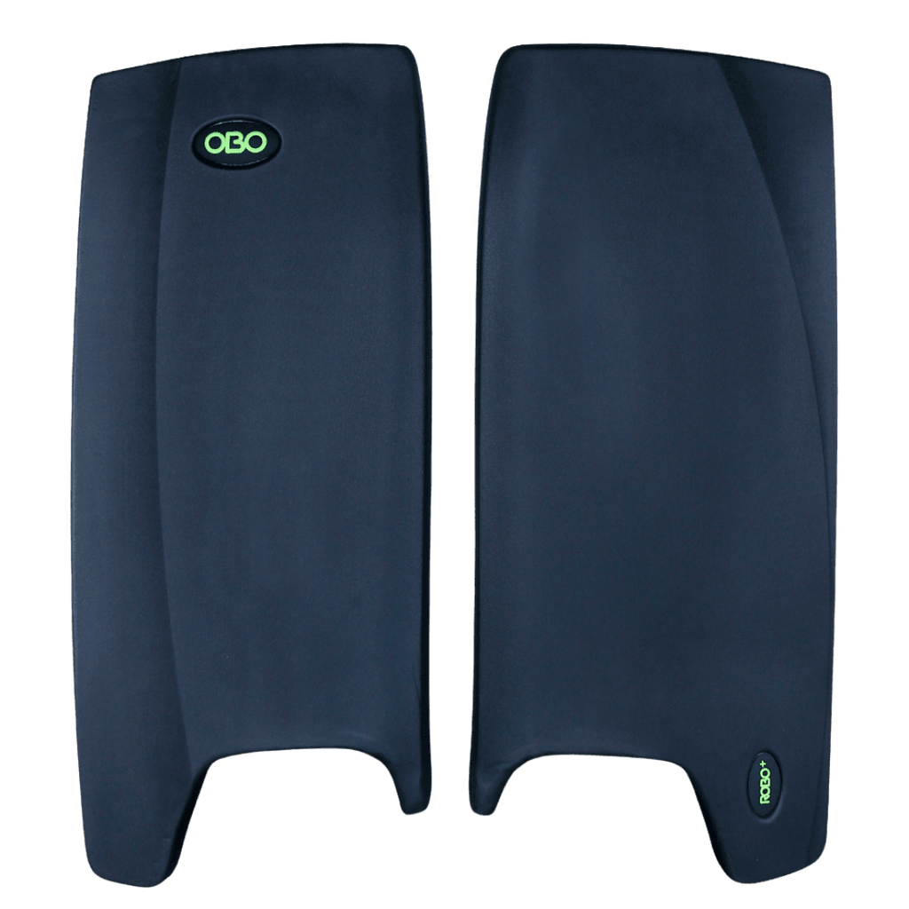 OBO | OBO ROBO PLUS Legguards Black | ROBO PLUS Legguards Black - Medium / Black | Total Hockey
