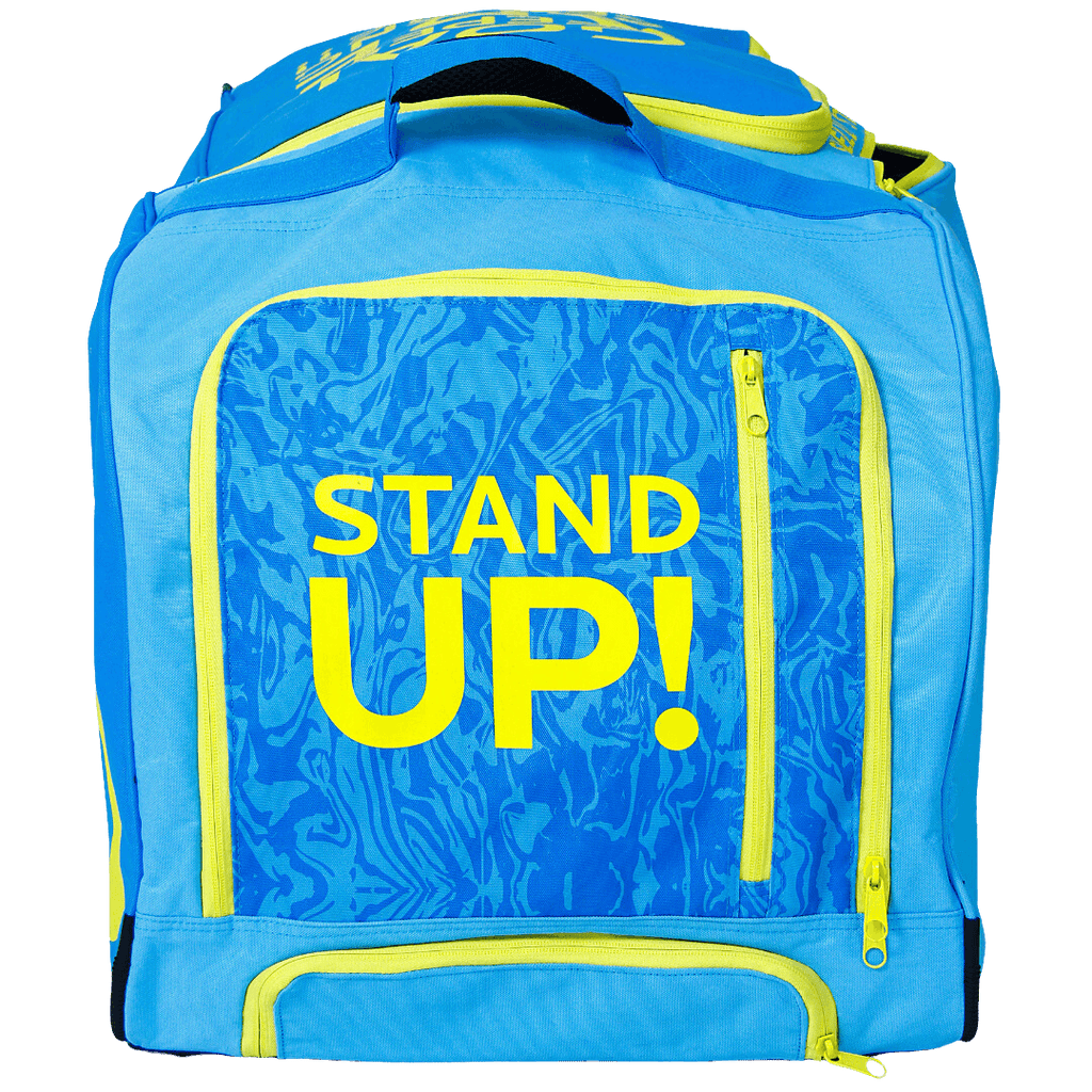 OBO | OBO Stand-Up Wheelie Bag Blue/Sky Blue | Stand-Up Wheelie Bag Blue/Sky Blue - Blue/Sky Blue | Total Hockey